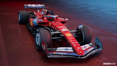 Ferrari SF-24 F1 2024 livrea blu a Miami