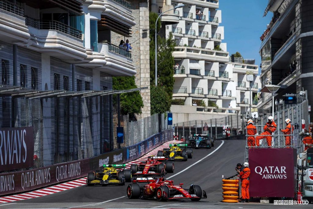 F1 gara Monaco 2024 vittoria Ferrari Charles Leclerc