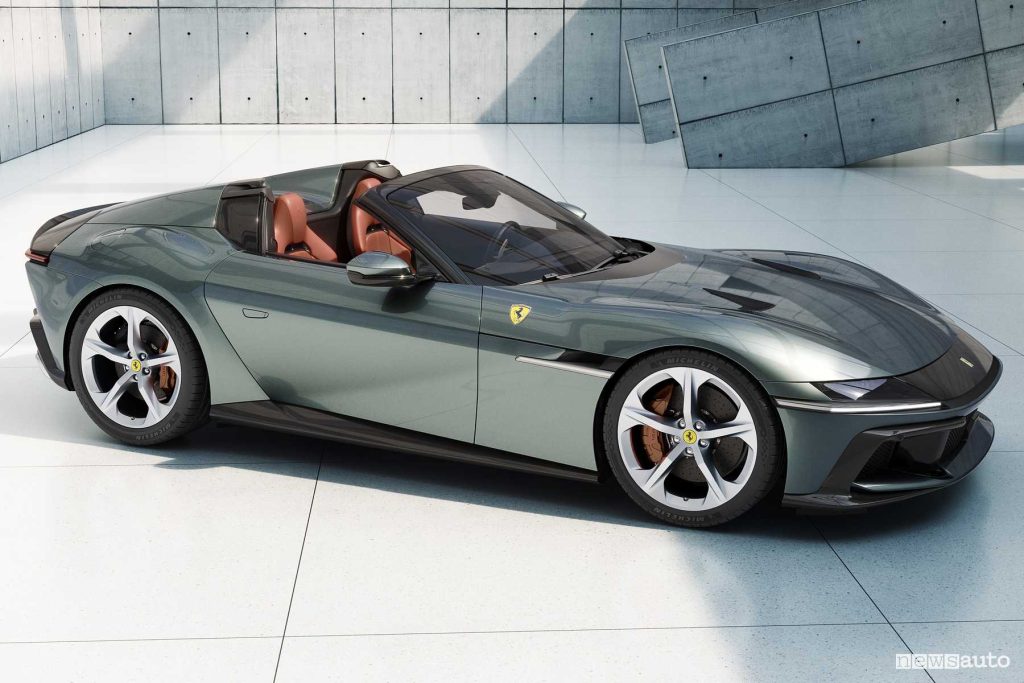 Ferrari 12Cilindri Spider anteriore 3/4