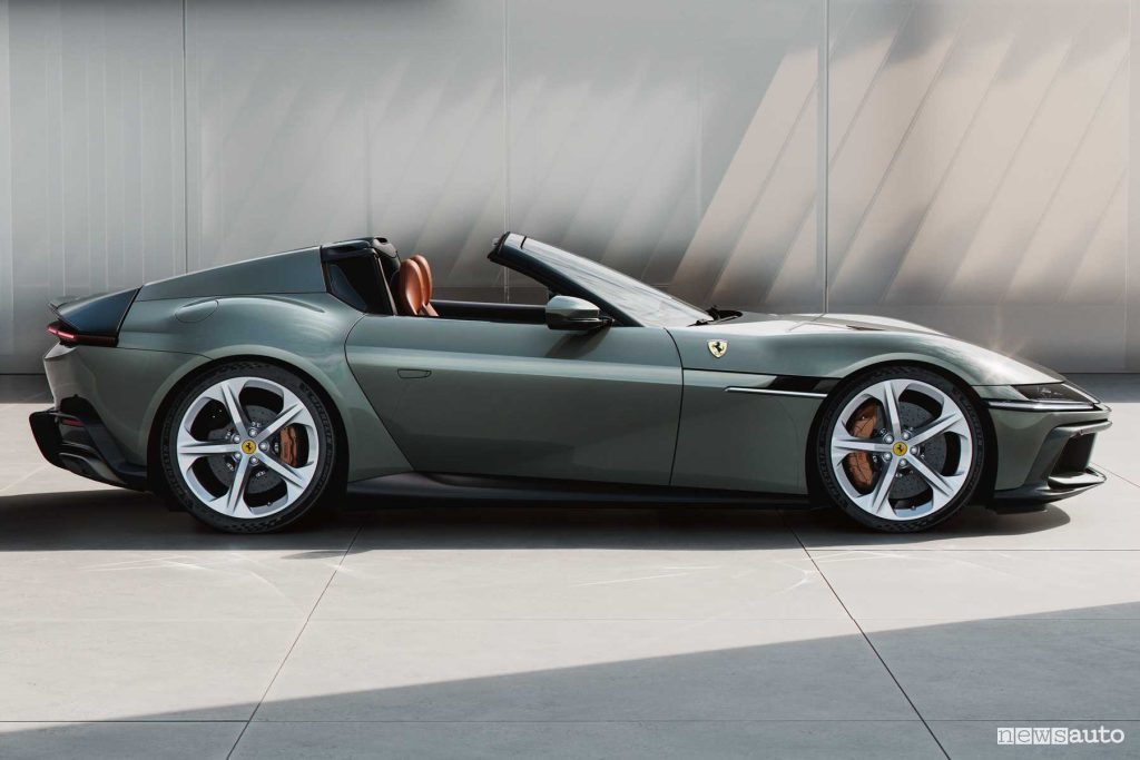 Ferrari 12Cilindri Spider laterale