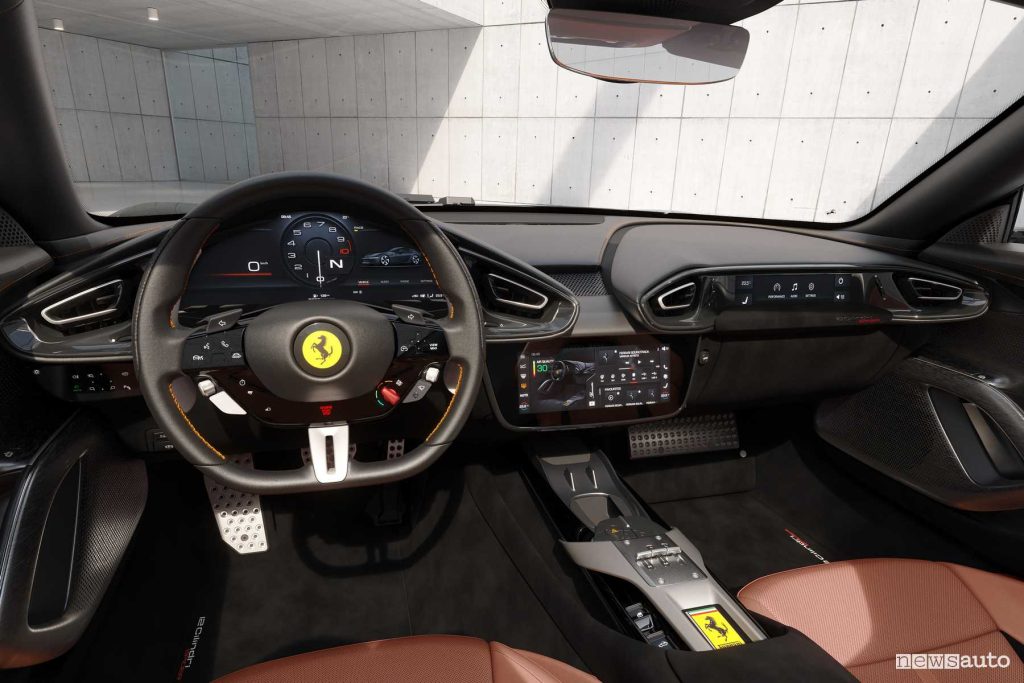 Ferrari 12Cilindri Spider plancia abitacolo