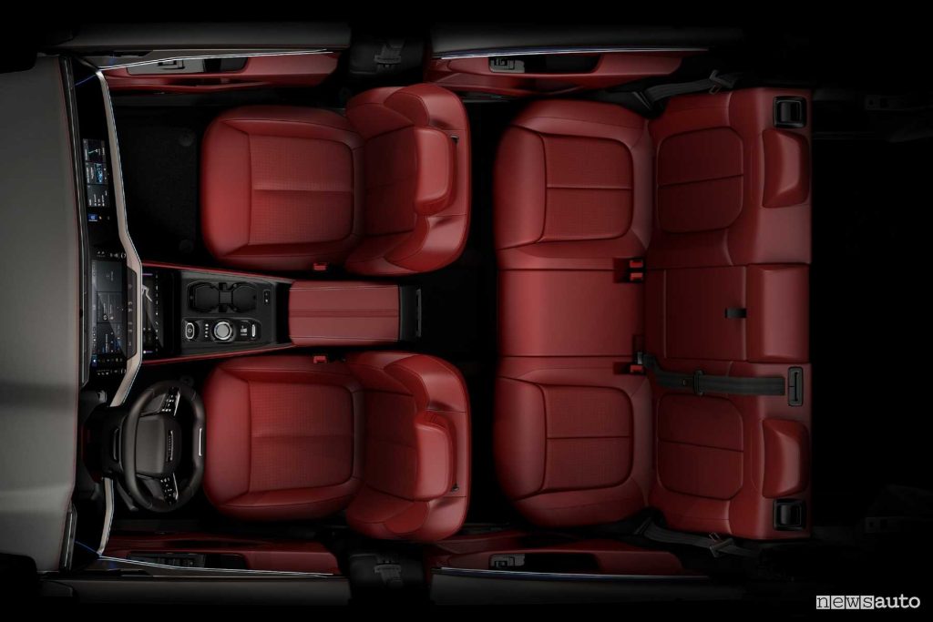 Jeep Wagoneer S sedili abitacolo