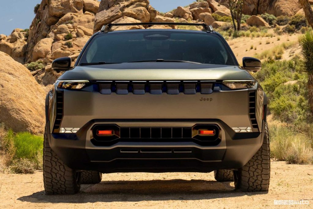 Jeep Wagoneer S Trailhawk Concept frontale