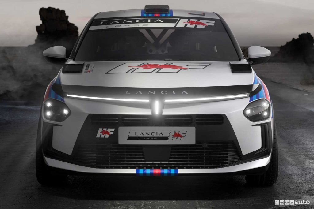 Lancia Ypsilon Rally 4 HF frontale