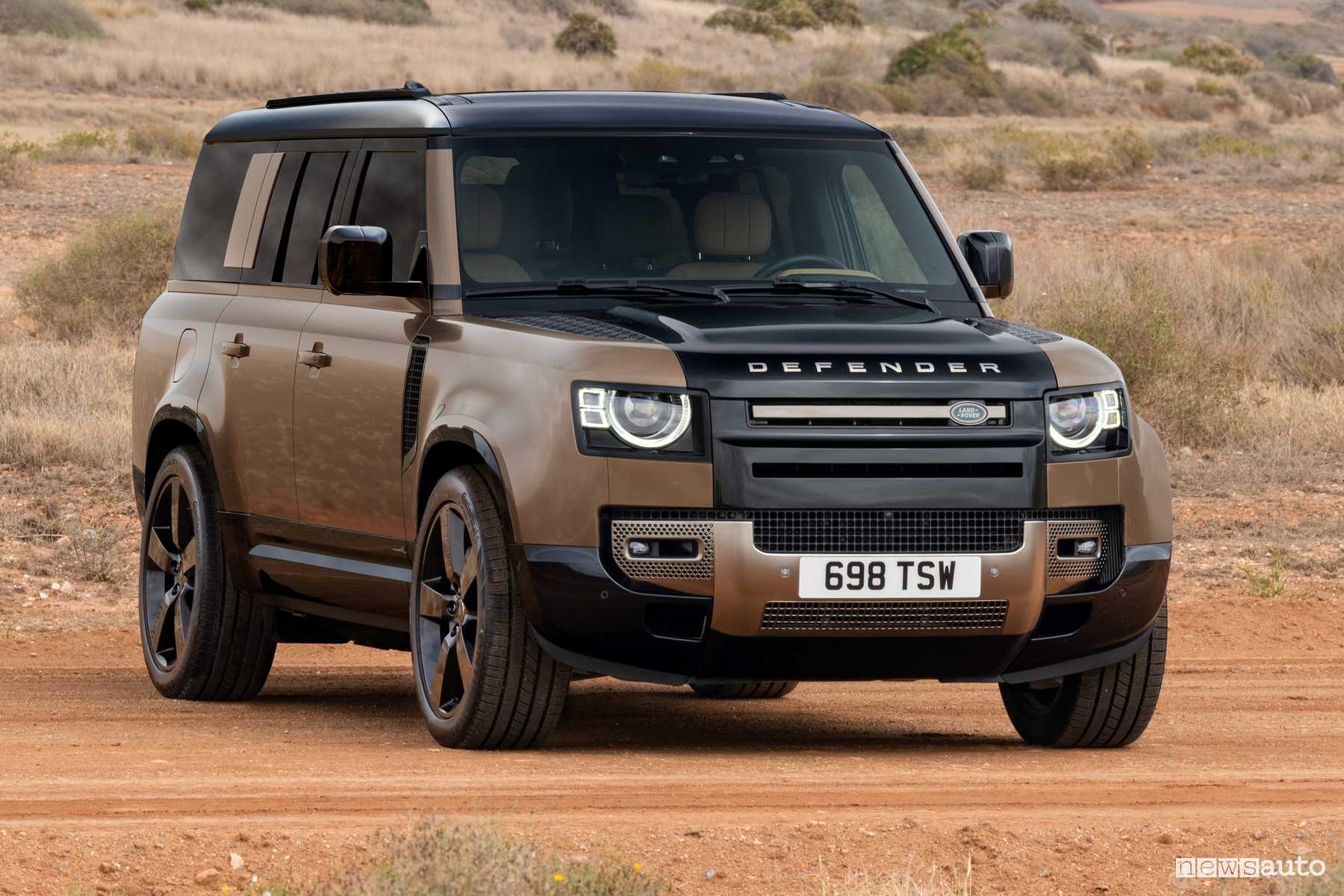Nuova Land Rover Defender, caratteristiche, motori, prezzo