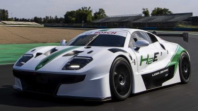 Ligier JS2 RH2 ad idrogeno in pista