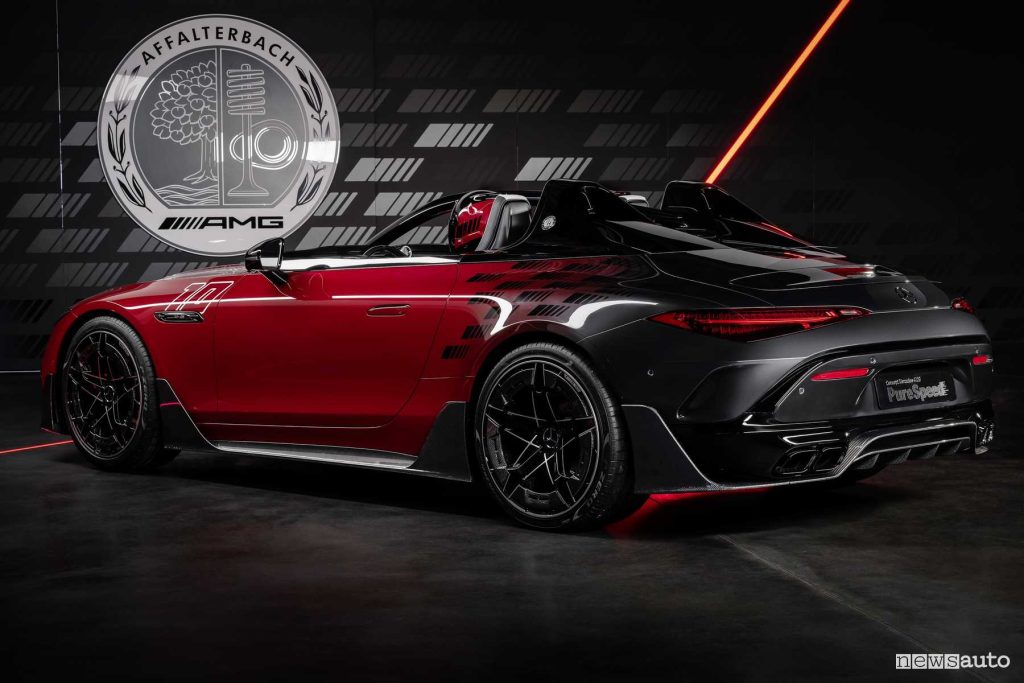 Concept Mercedes-AMG PureSpeed posteriore 3/4