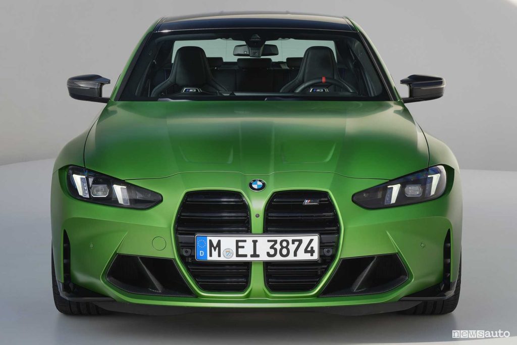 Nuova BMW M3 frontale
