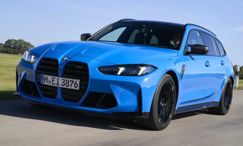 Nuova BMW M3 Touring su strada