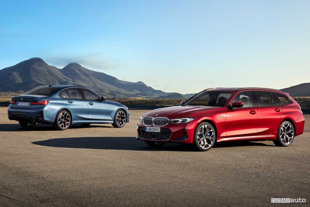 Nuova BMW Serie 3 Touring e Sedan