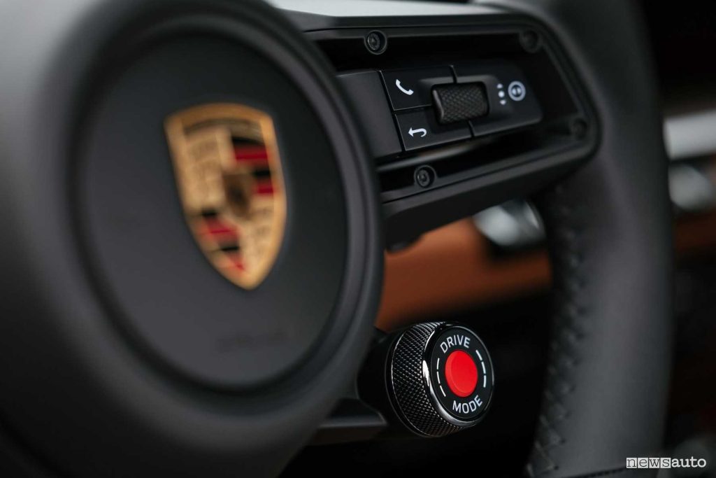Porsche 911 Carrera GTS manopola Drive Mode
