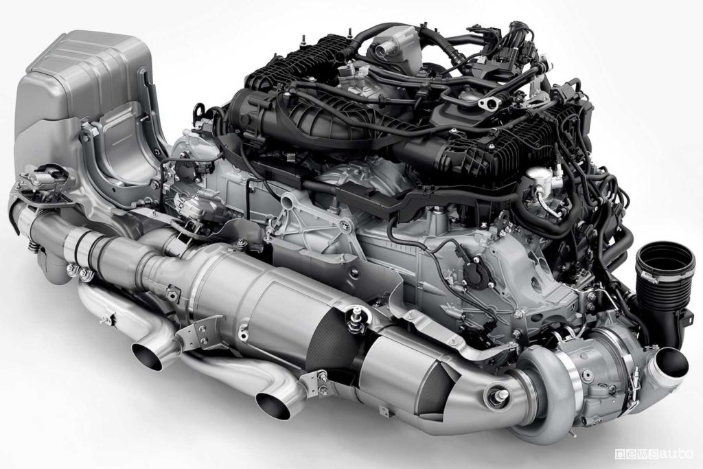 Porsche 911 Carrera GTS T-Hybrid motore boxer 3.6 litri