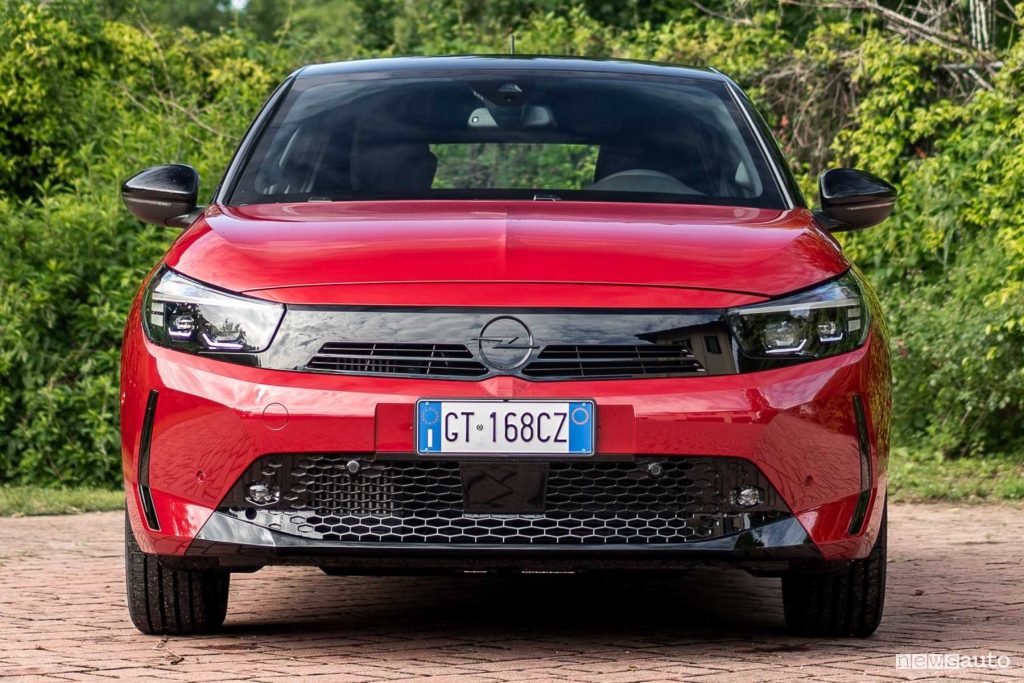 Opel Corsa Hybrid frontale