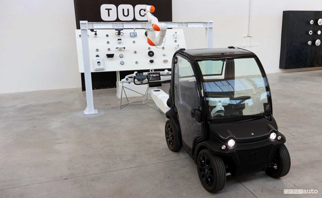 Plancia modulare TUC.tiny sul concept Birò