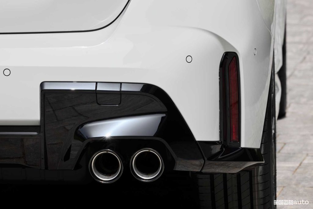Nuova BMW Serie 1 M135 xDrive scarico posteriore