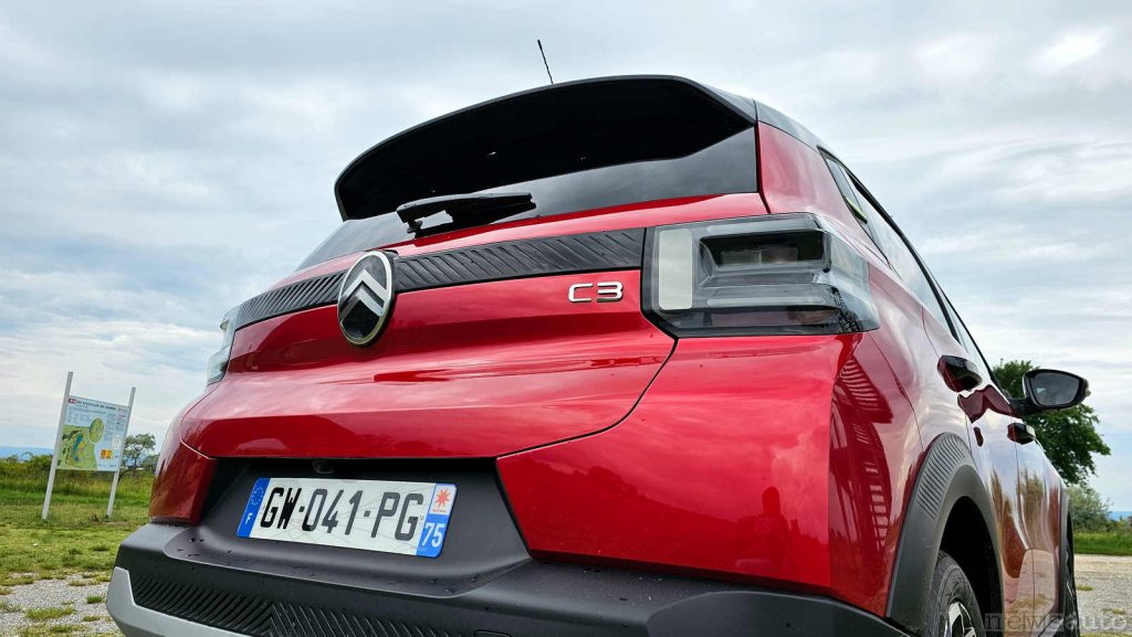 Citroen C3 2024 portellone posteriore