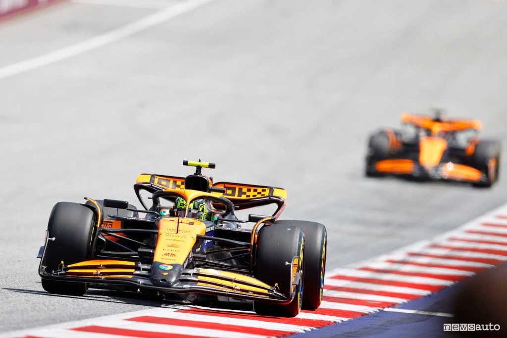 Qualifiche Austria Formula 1 McLaren Lando Norris