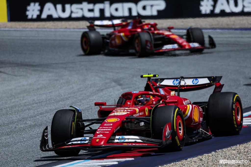 F1 gara Austria 2024 Ferrari Carlos Sainz