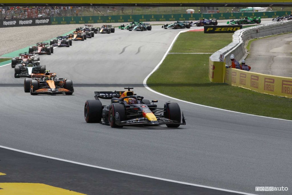 F1 gara Spagna 2024 vittoria Max Verstappen