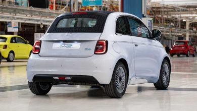 Fiat 500e Mirafiori posteriore 3/4