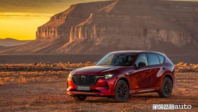 Mazda Epic Drive Marocco 2024 CX-60 con l'Atlante sullo sfondo
