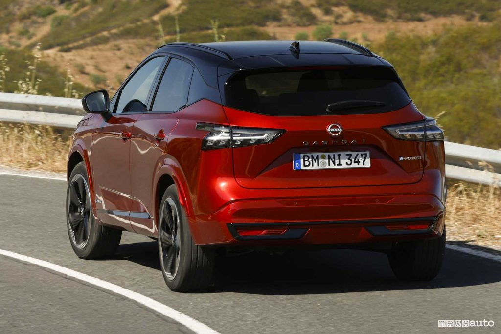 Nuova Nissan Qashqai test drive in Portogallo