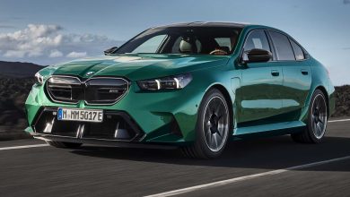 Nuova BMW M5 su strada