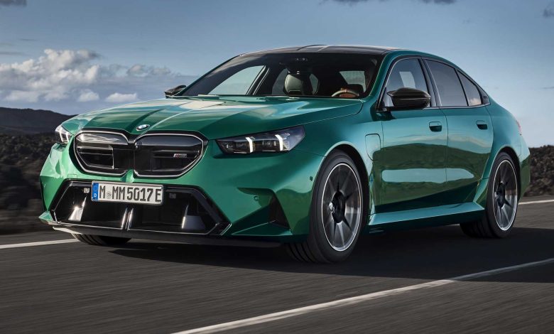 Nuova BMW M5 su strada