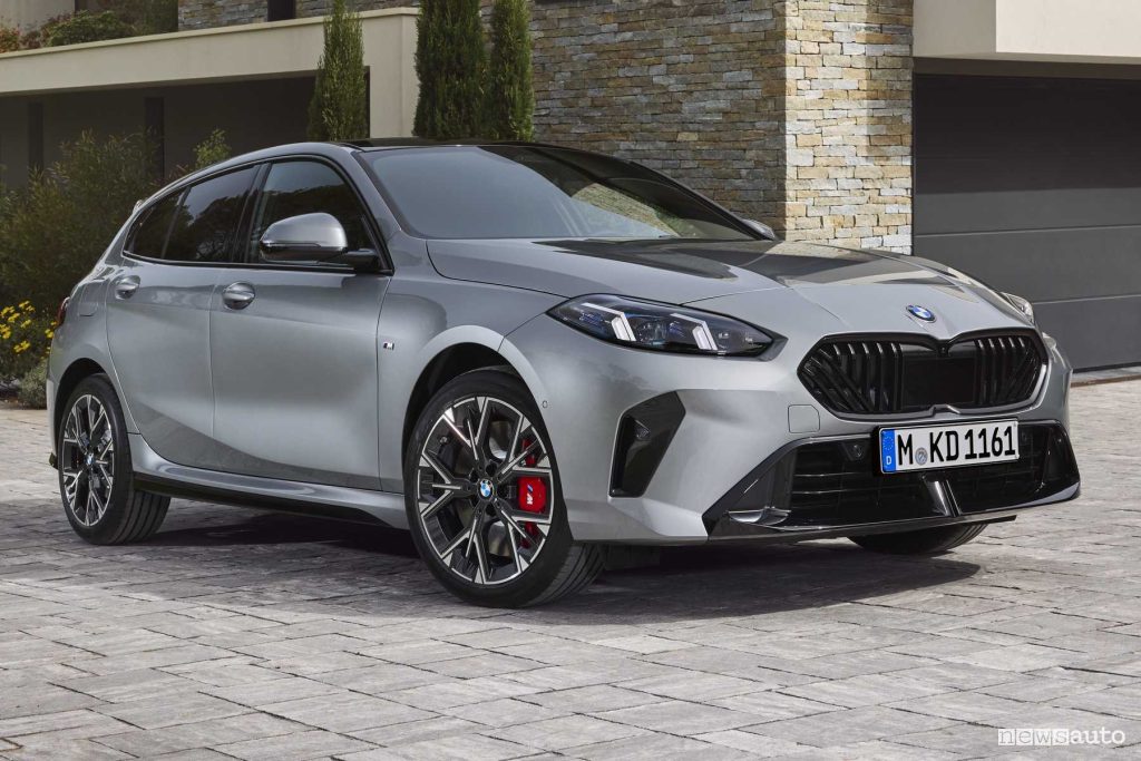 Nuova BMW Serie 1 anteriore 3/4