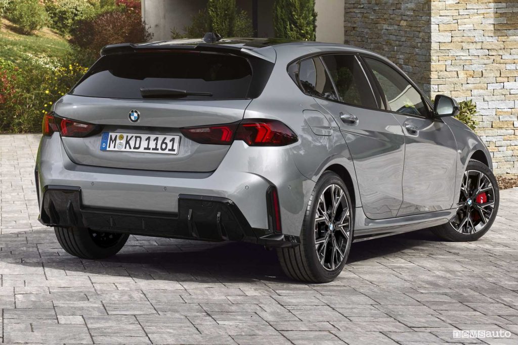 Nuova BMW Serie 1 posteriore 3/4