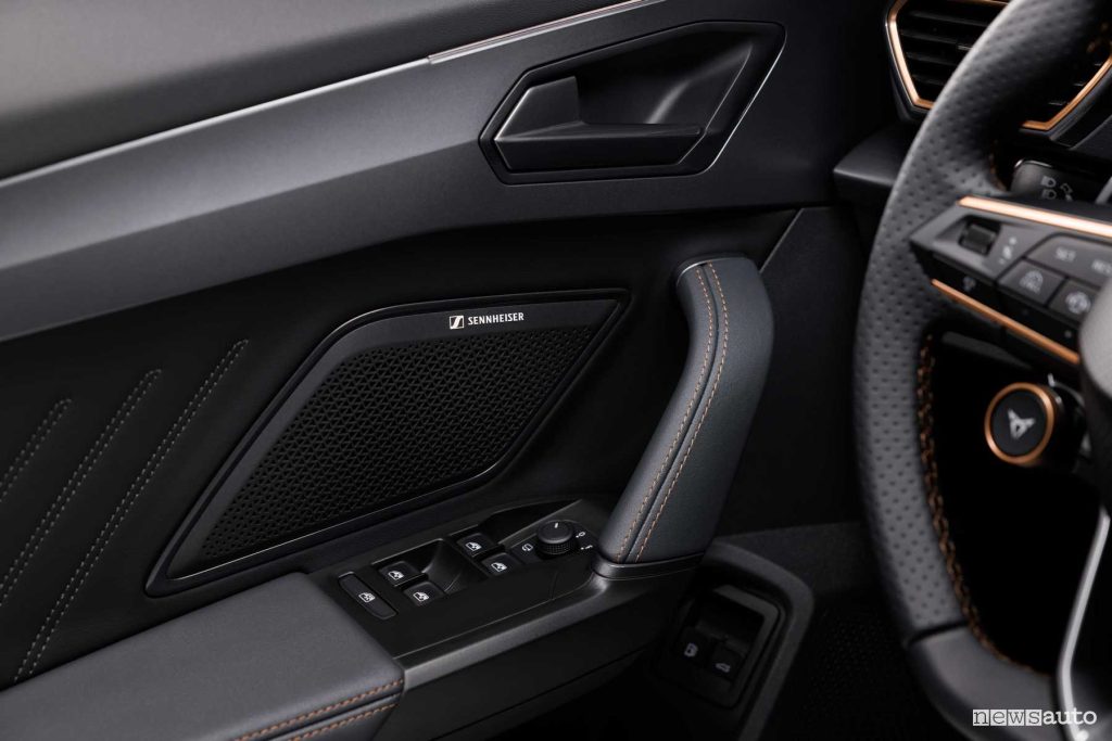 Nuova Cupra Formentor impianto audio Sennheiser