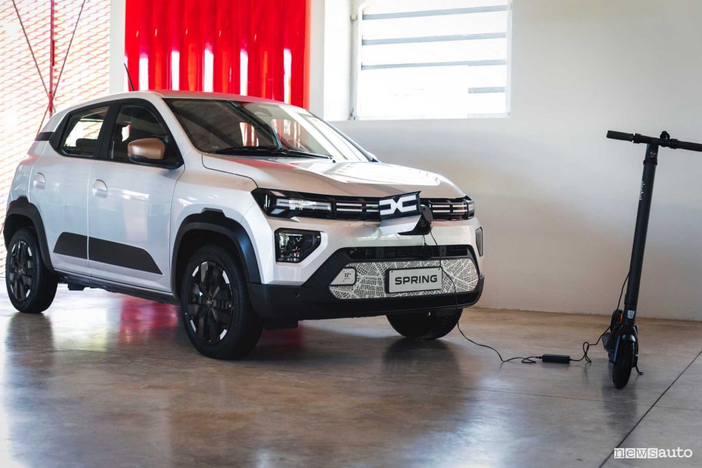 Funzione V2L Dacia Spring