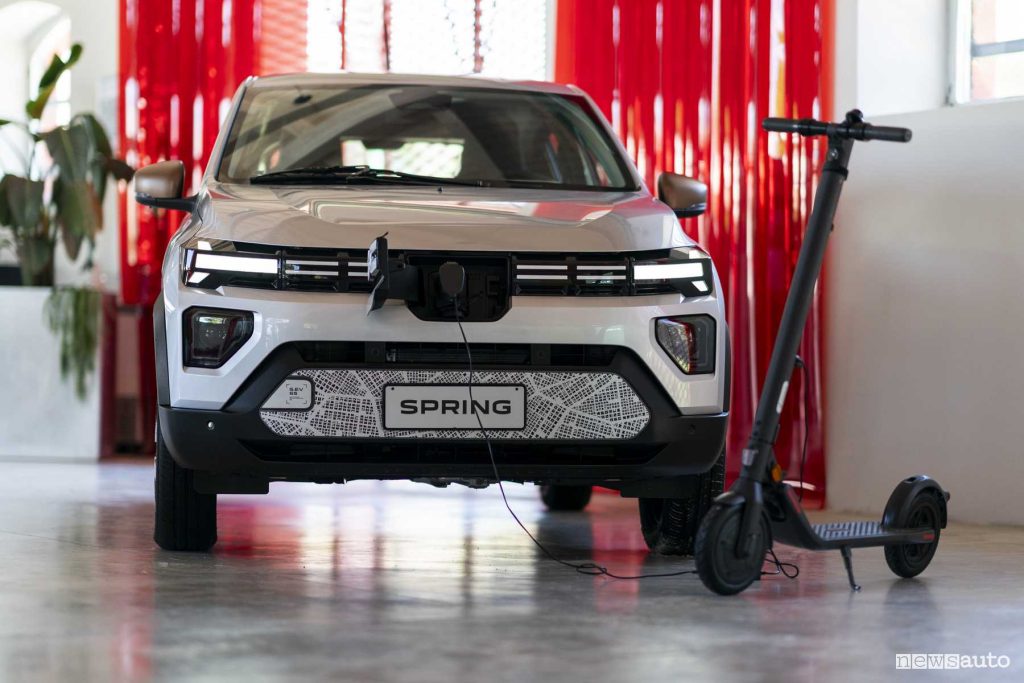 Funzione V2L Dacia Spring
