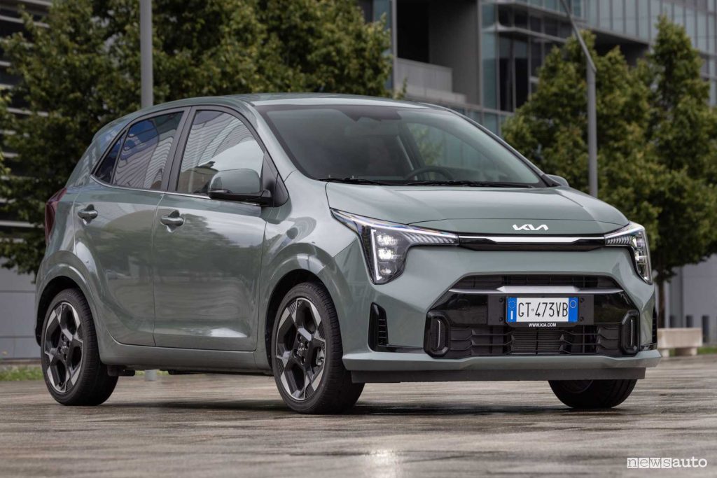 Nuova Kia Picanto anteriore 3/4
