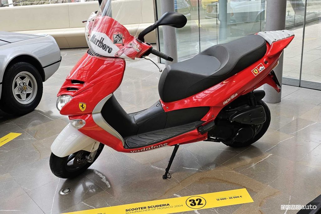 Scooter Aprilia Leonardo di Michael Schumacher