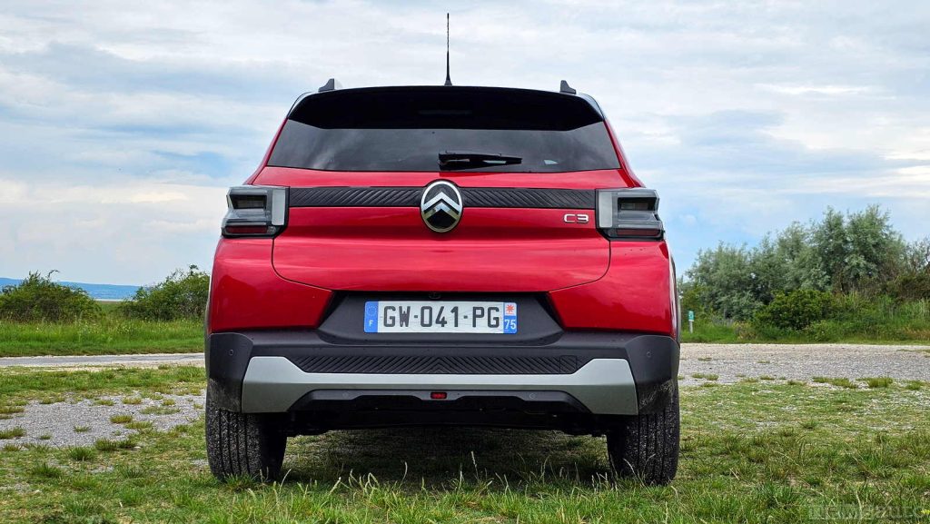 Citroen C3 2024 posteriore