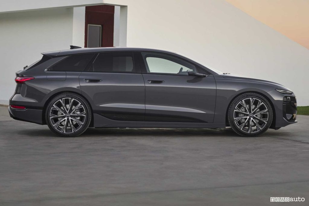 Audi A6 Avant e-tron laterale