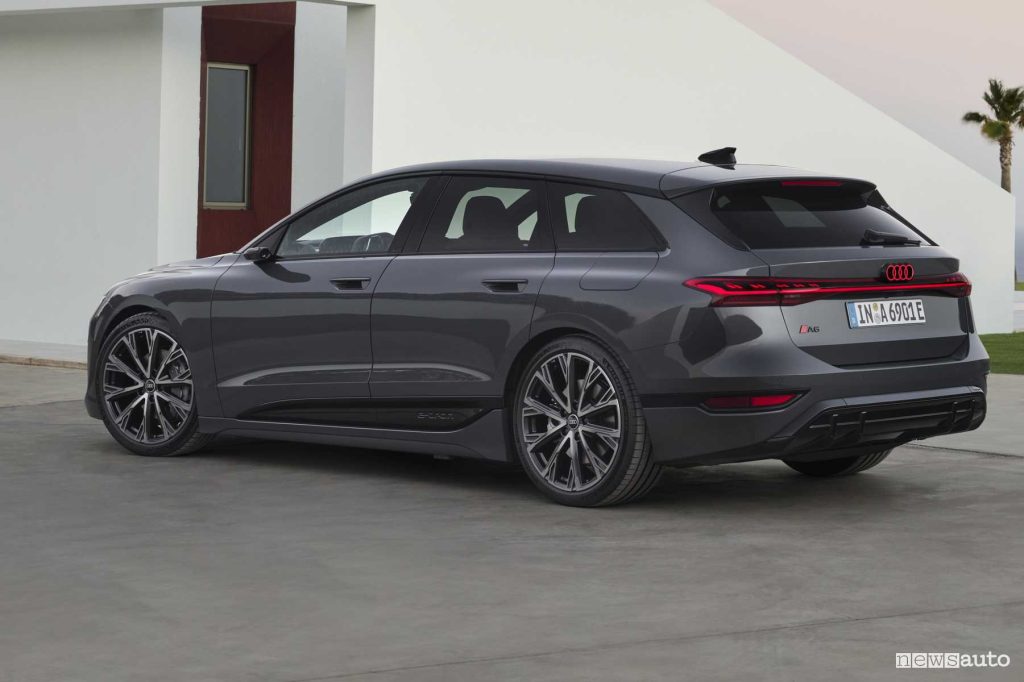Audi A6 Avant e-tron posteriore 3/4