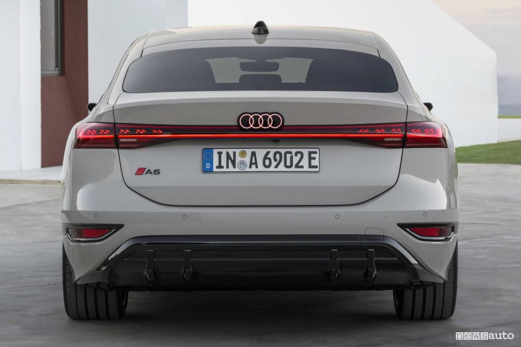 Audi A6 Sportback e-tron performance posteriore