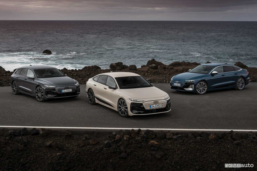 Audi A6 Avant e-tron, A6 Sportback e-tron e S6 Sportback e-tron