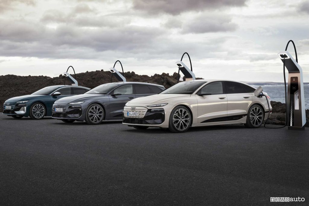 Audi S6 Sportback e-tron, A6 Avant e-tron e A6 Sportback e-tron