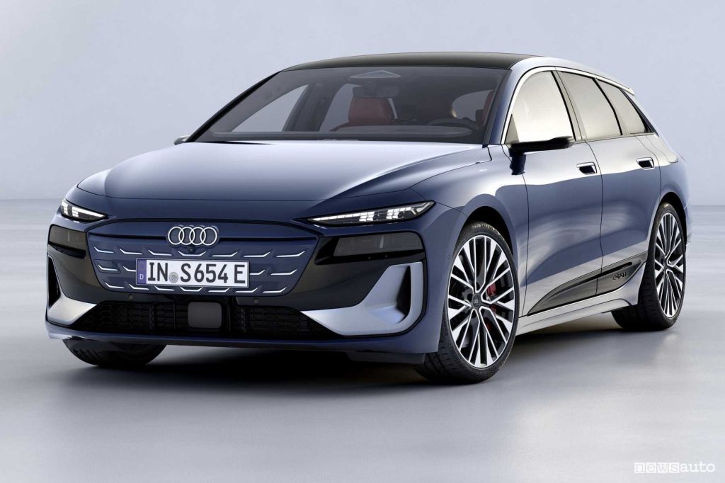 Audi S6 Avant e-tron anteriore 3/4