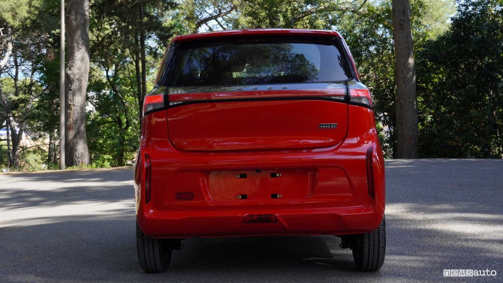 Microcar LoJo P300 posteriore