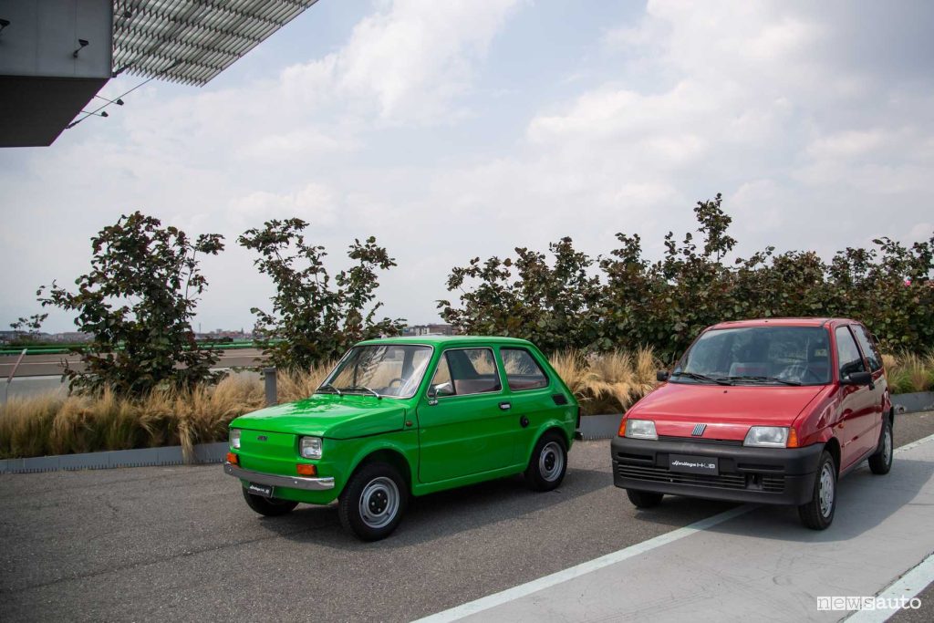Fiat storiche parata 125 anni al Lingotto
