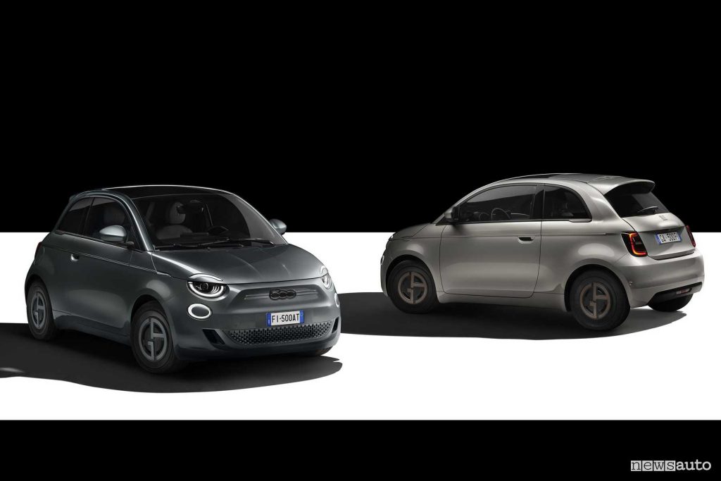 Fiat 500e serie speciale Giorgio Armani