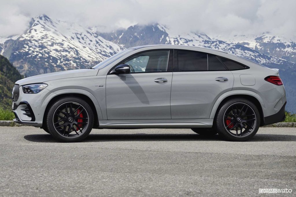 Mercedes-AMG GLE 53 Hybrid 4Matic+ Coupé laterale