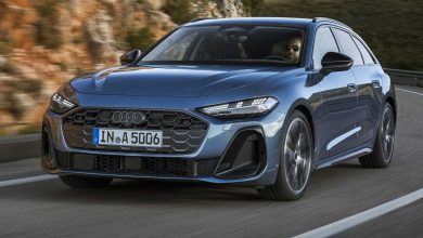 Nuova Audi A5 Avant su strada