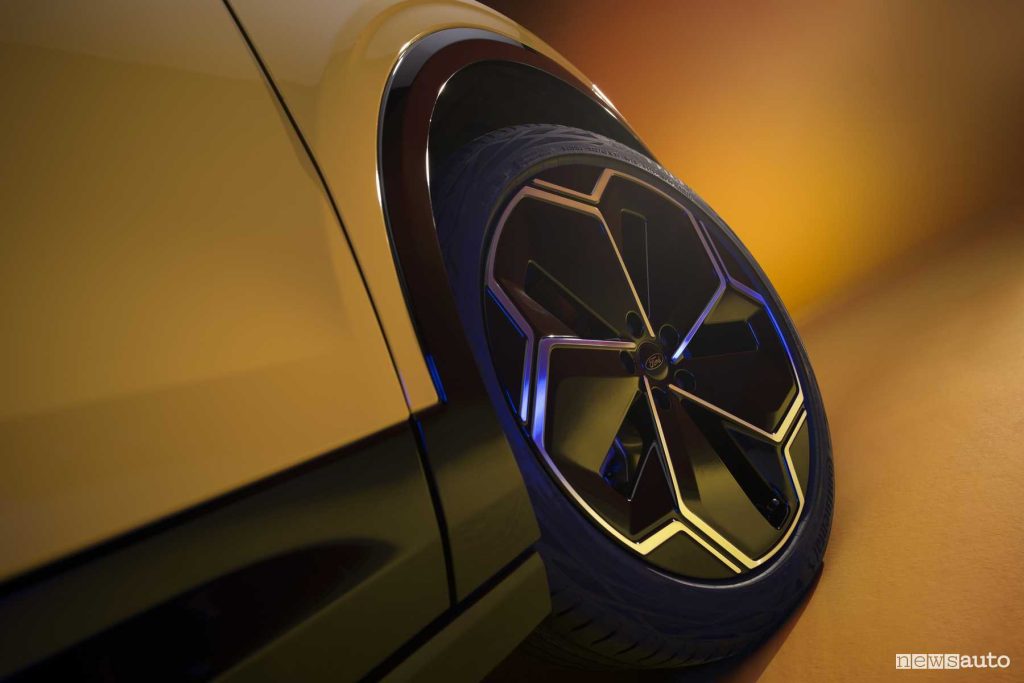 Nuova Ford Capri cerchi da 21"