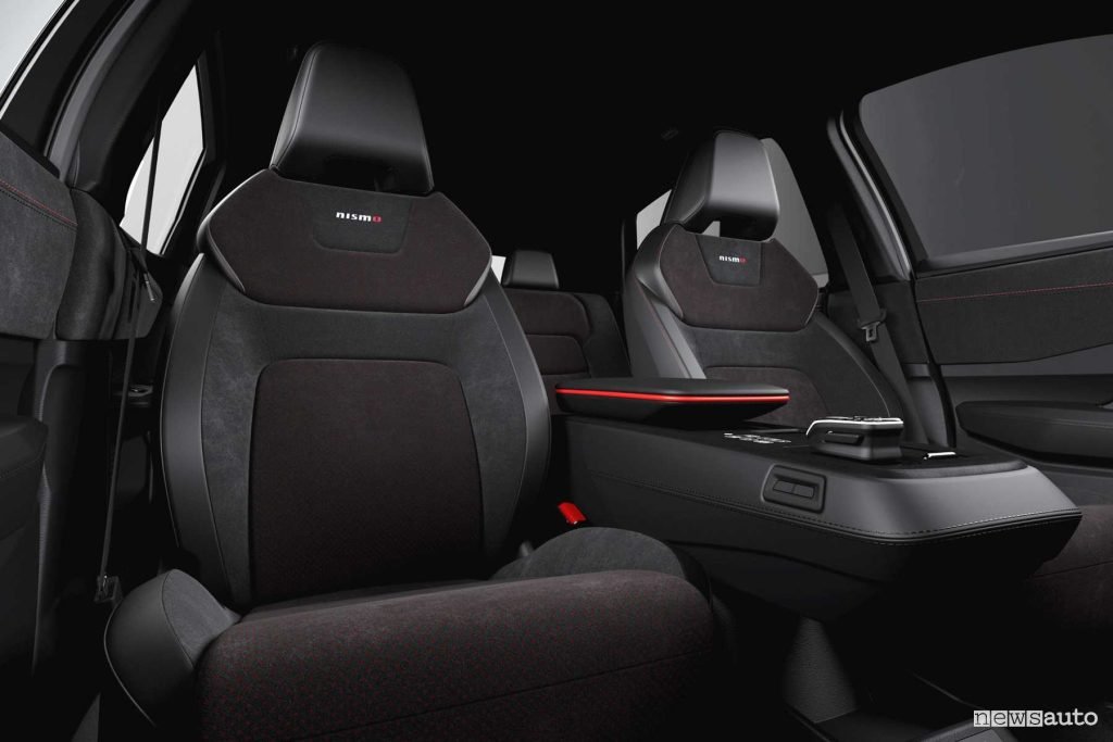 Nissan Ariya Nismo sedili abitacolo