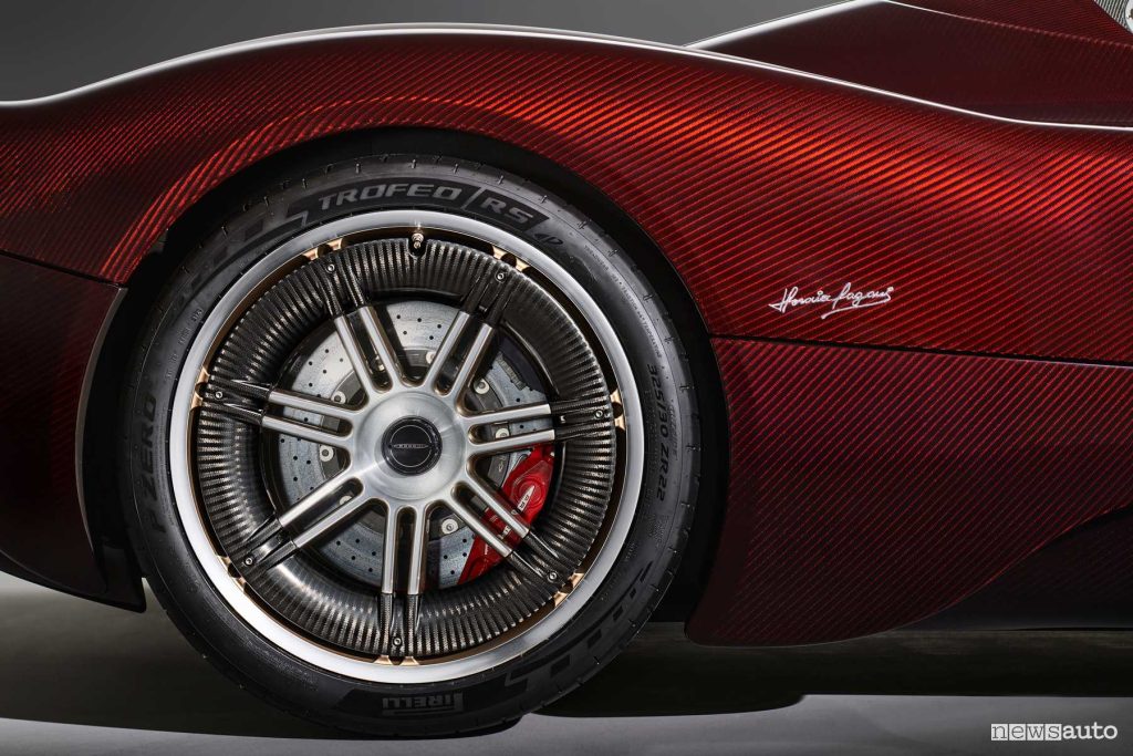 Pagani Utopia Roadster cerchio R Aeroblade